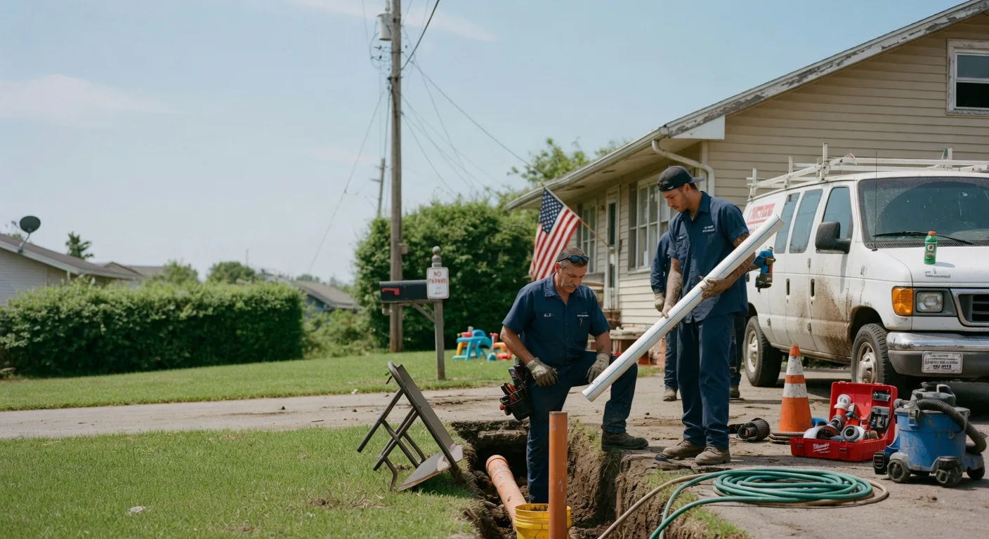 Sewer Line Inspection in Marble City, OK